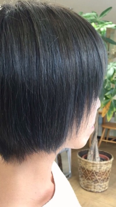 府中グレージュカラー 青 ガッツリ ダークなブルージュにカラーしてみた 府中 調布 美容院 ショートヘアが得意なフリンジ染谷正のブログ