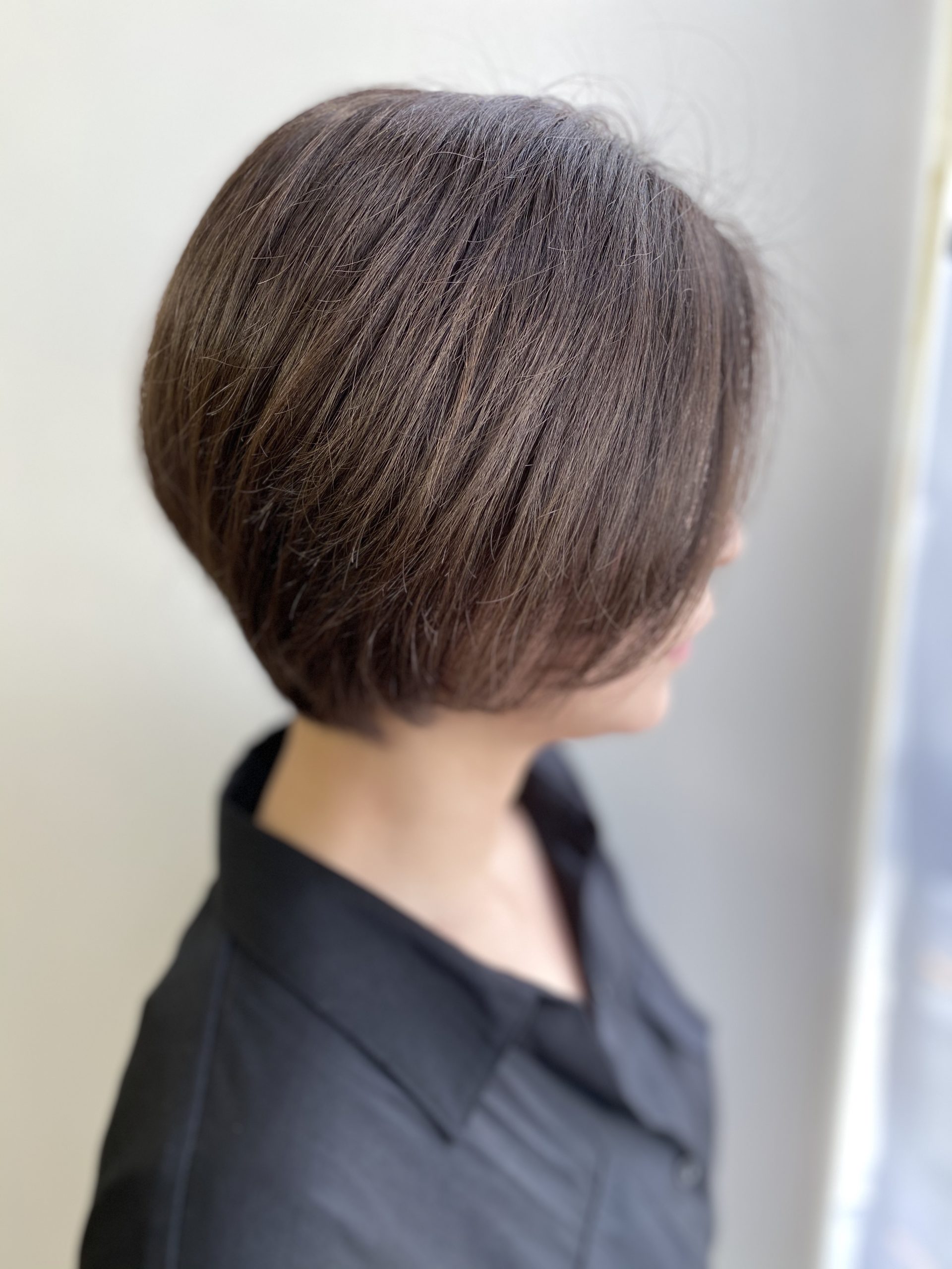 府中 調布ショートカット 大人ショートボブにバッサリ切ってみた 府中 調布 美容院 ショートヘアが得意なフリンジ染谷正のブログ