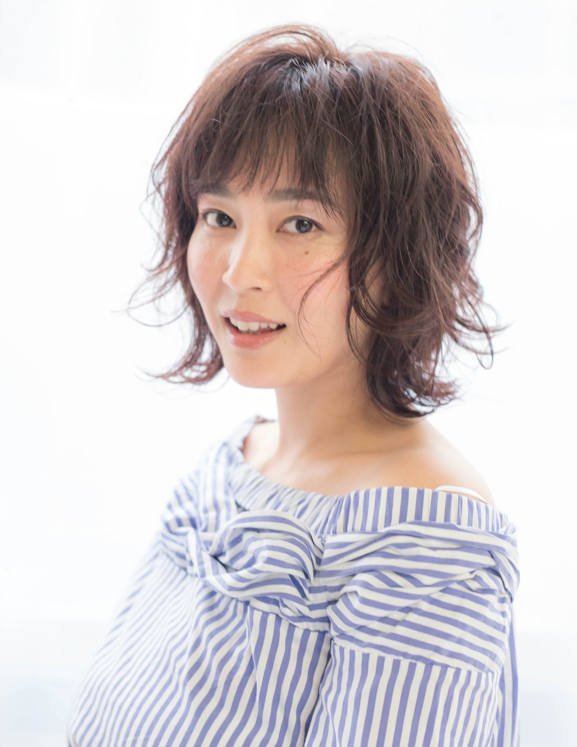 府中 調布美容院 今井美樹さん風 大人可愛いボブパーマ 府中 調布 美容院 ショートヘアが得意なフリンジ染谷正のブログ