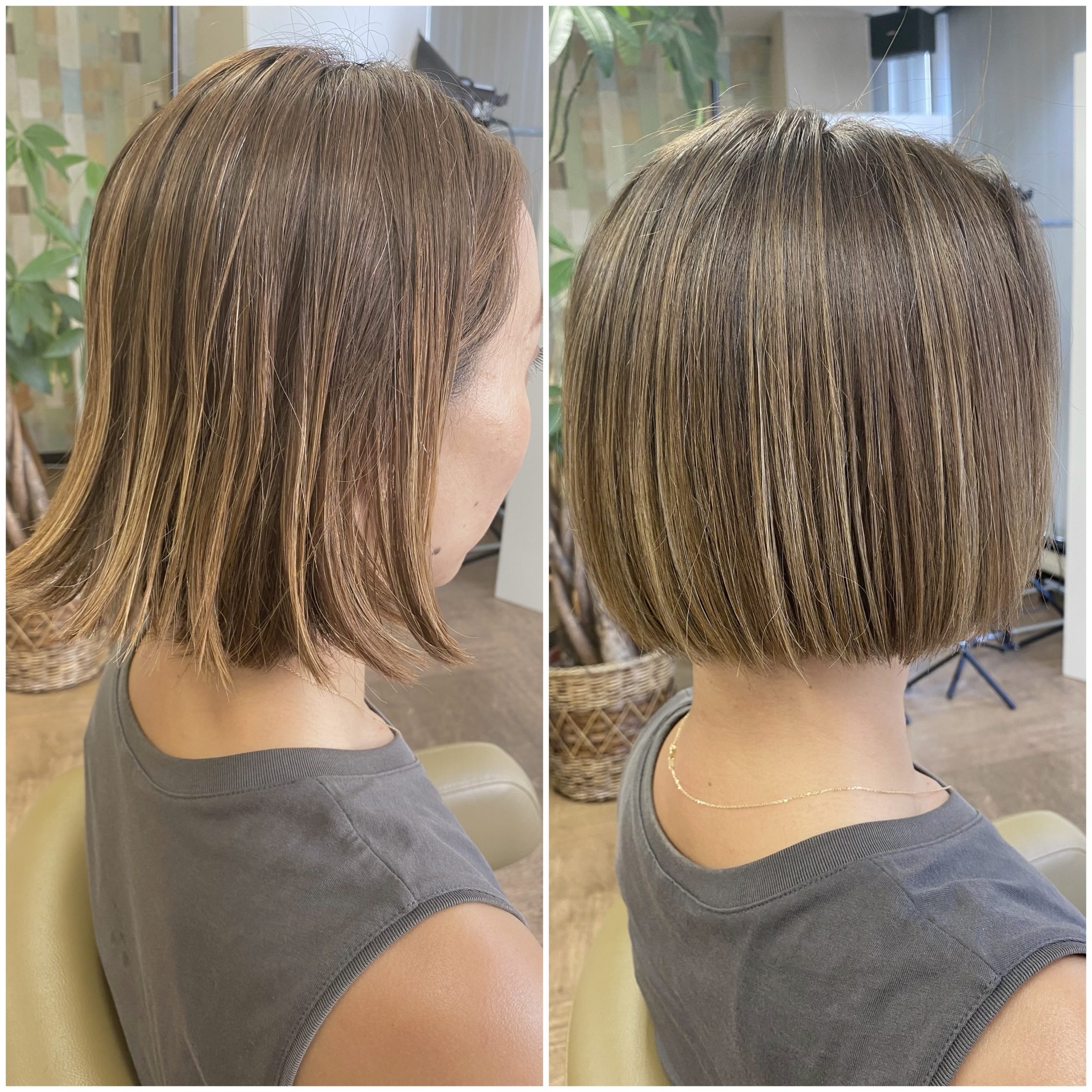 ボブさん　 ✂︎ハイトーンショートボブ✂︎ @takosu.0092 【CUT】 ・カット