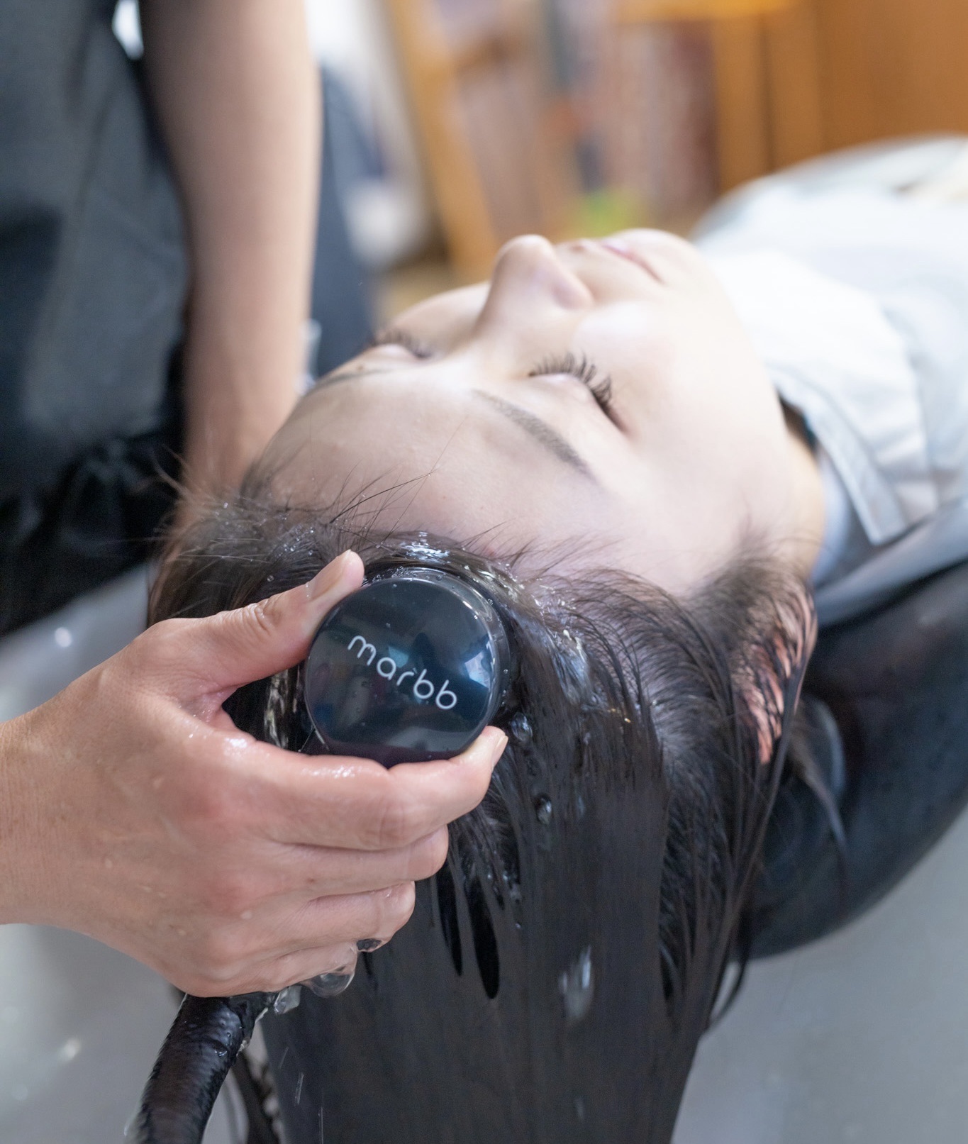 ナノバブルシステムmarbbの施術写真