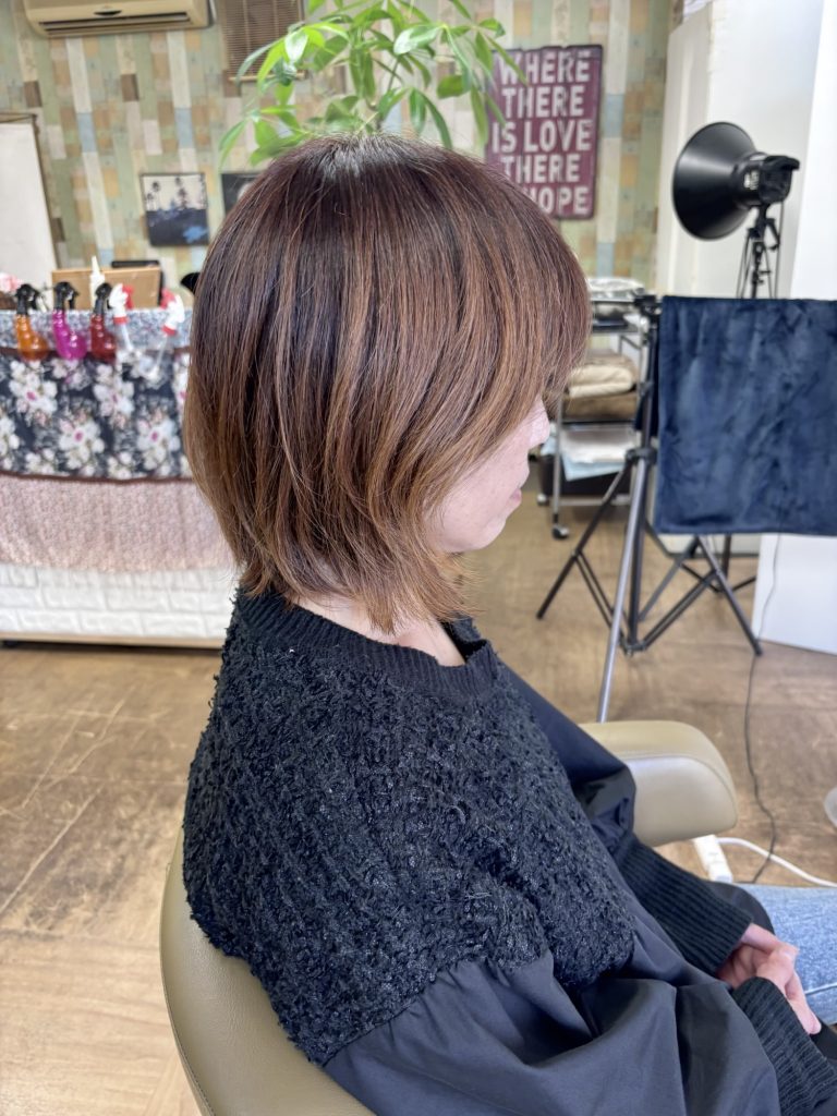 お客様カラー、ビフォー