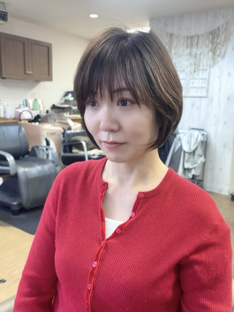 2026.春、30代40代大人女子におすすめの抜け感ひし形ボブ