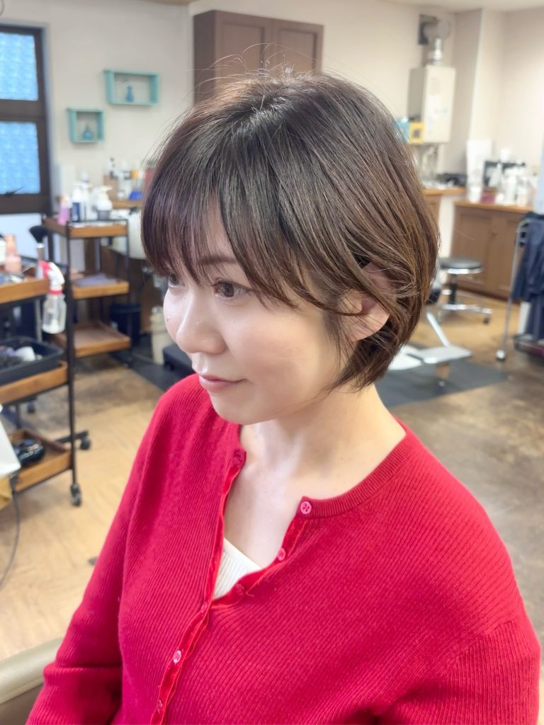 軽く耳かけに！